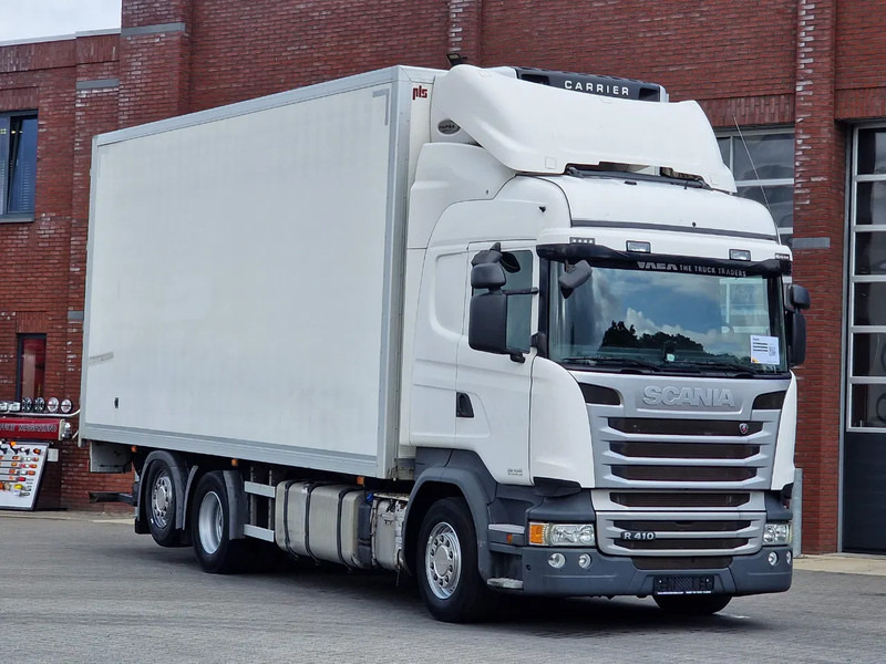 Camión frigorífico Scania R410 LB6x2MLB Frigobox side doors / Carrier Supra 950 nordic silent: foto 1