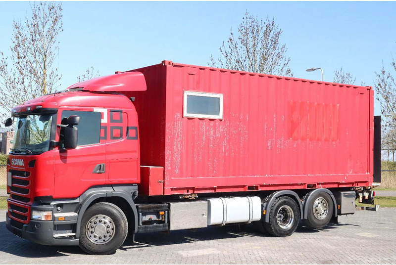 Scania R490 | 6X2 | RETARDER | BDF | MOBILE WORKSHOP | WERKSTATT - Camión portacontenedore/ Intercambiable: foto 1 Scania R490 | 6X2 | RETARDER | BDF | MOBILE WORKSHOP | WERKSTATT - Camión portacontenedore/ Intercambiable: foto 1