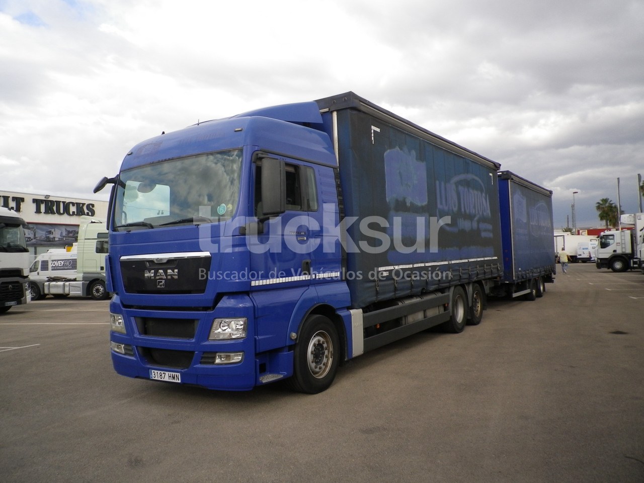 MAN MAN TGX 480.26 REMOLCADOR - Camión lona: foto 1 MAN MAN TGX 480.26 REMOLCADOR - Camión lona: foto 1
