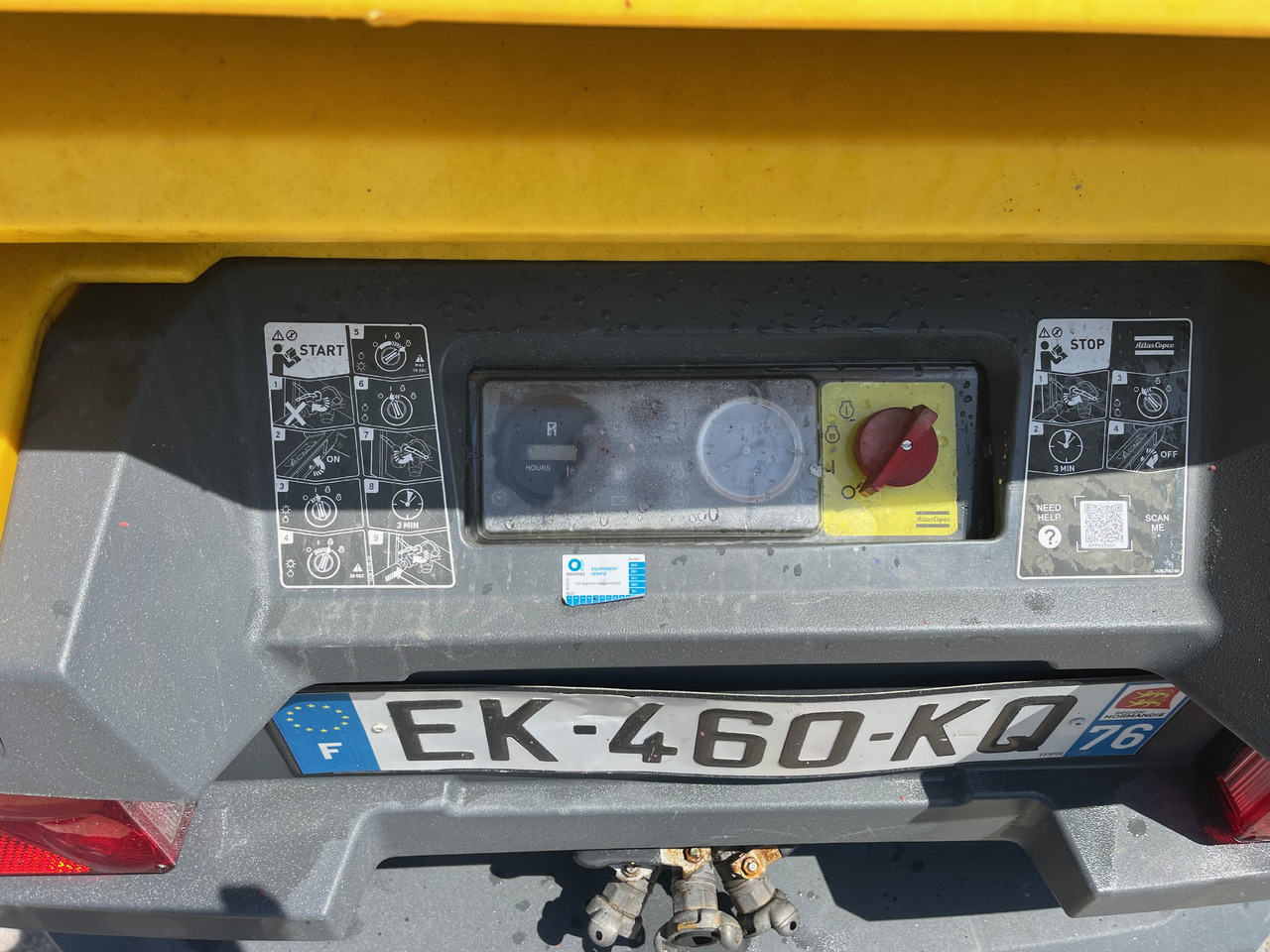 Compresor de aire Atlas Copco XAS88 KD: foto 9