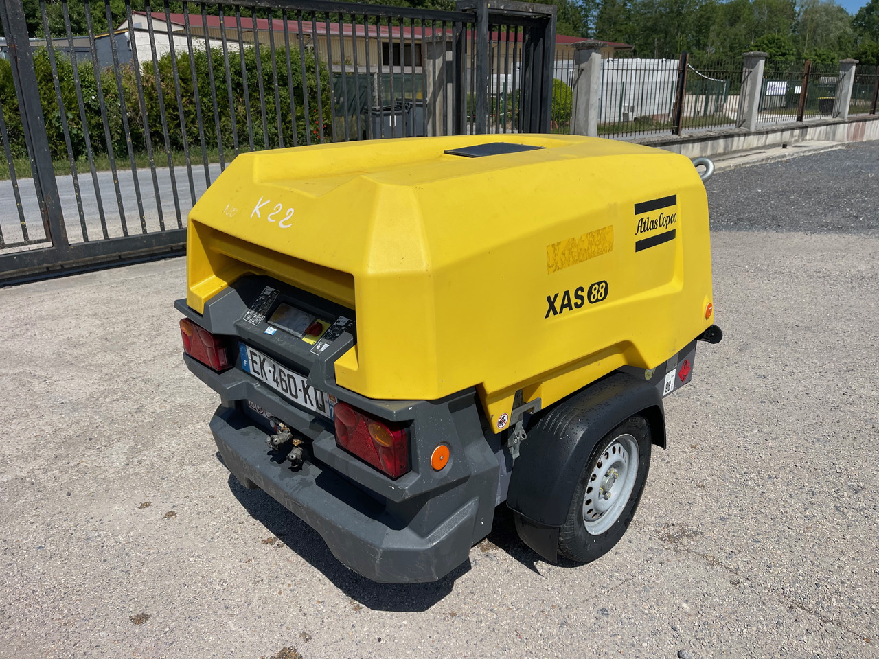 Compresor de aire Atlas Copco XAS88 KD: foto 8