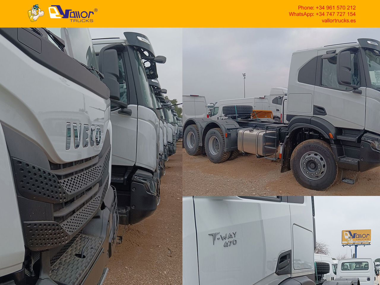 IVECO T-WAY 470 6x4 - - ONLY FOR EXPORT - Cabeza tractora: foto 4 IVECO T-WAY 470 6x4 - - ONLY FOR EXPORT - Cabeza tractora: foto 4