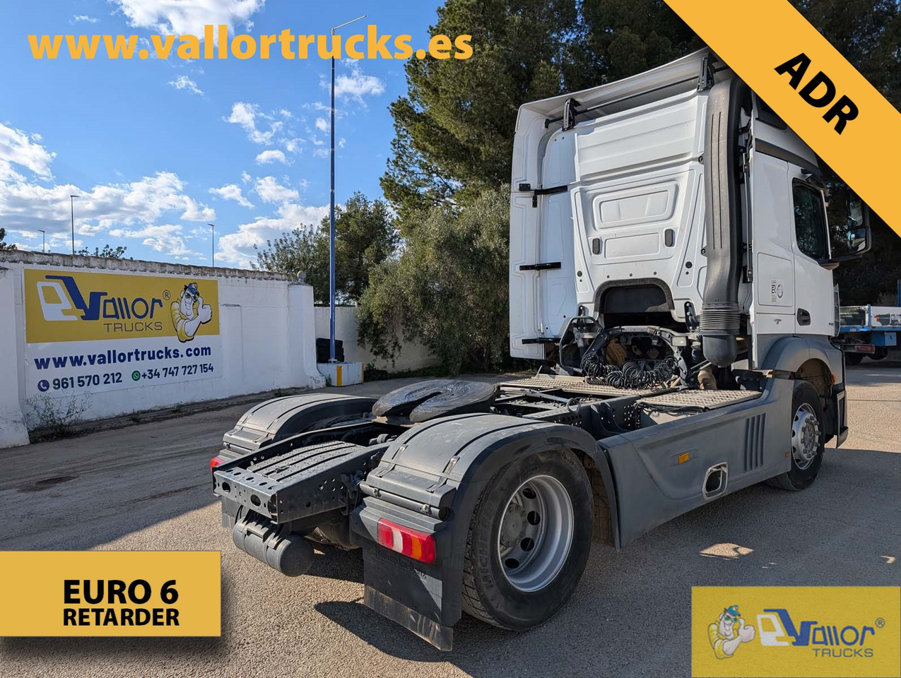 Mercedes Actros 1845 LS - Cabeza tractora: foto 4 Mercedes Actros 1845 LS - Cabeza tractora: foto 4