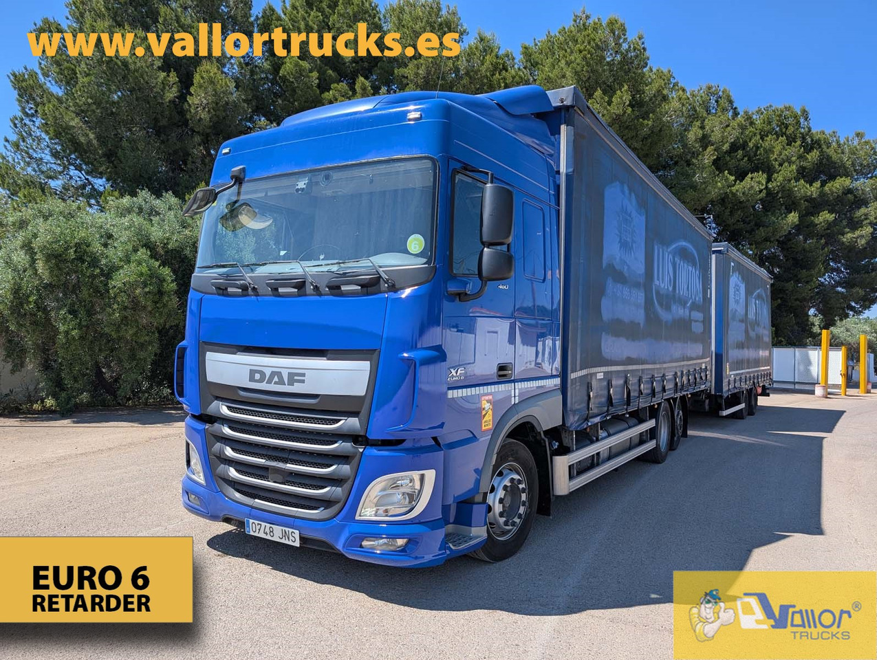 DAF XF 460 - ROAD TRAIN - Camión lona: foto 1 DAF XF 460 - ROAD TRAIN - Camión lona: foto 1