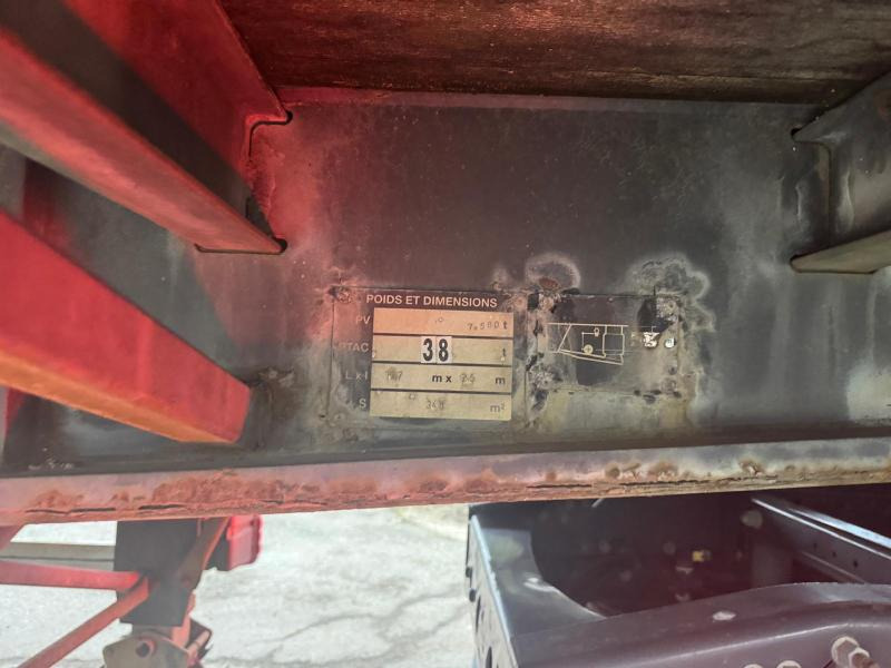 Semirremolque plataforma/ Caja abierta Fruehauf: foto 17