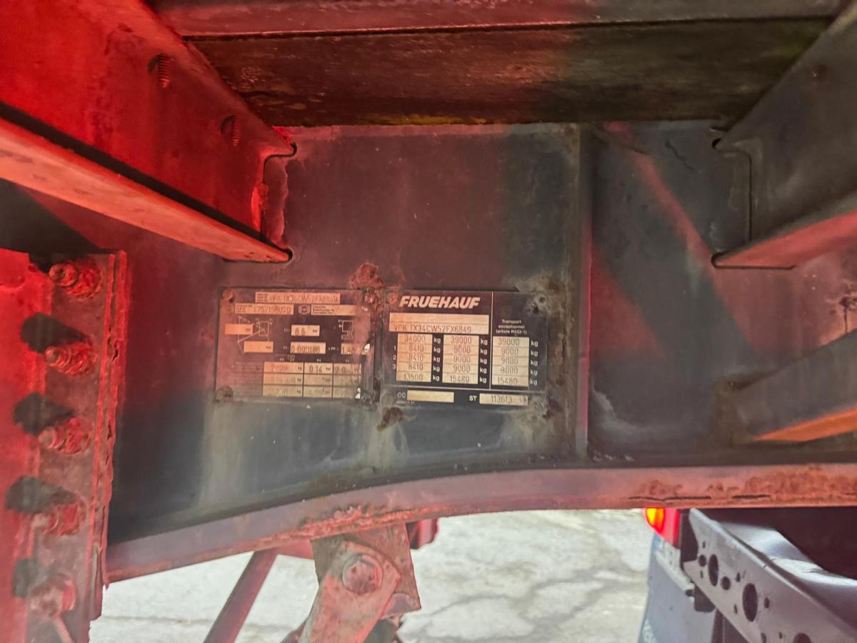 Semirremolque plataforma/ Caja abierta Fruehauf: foto 18