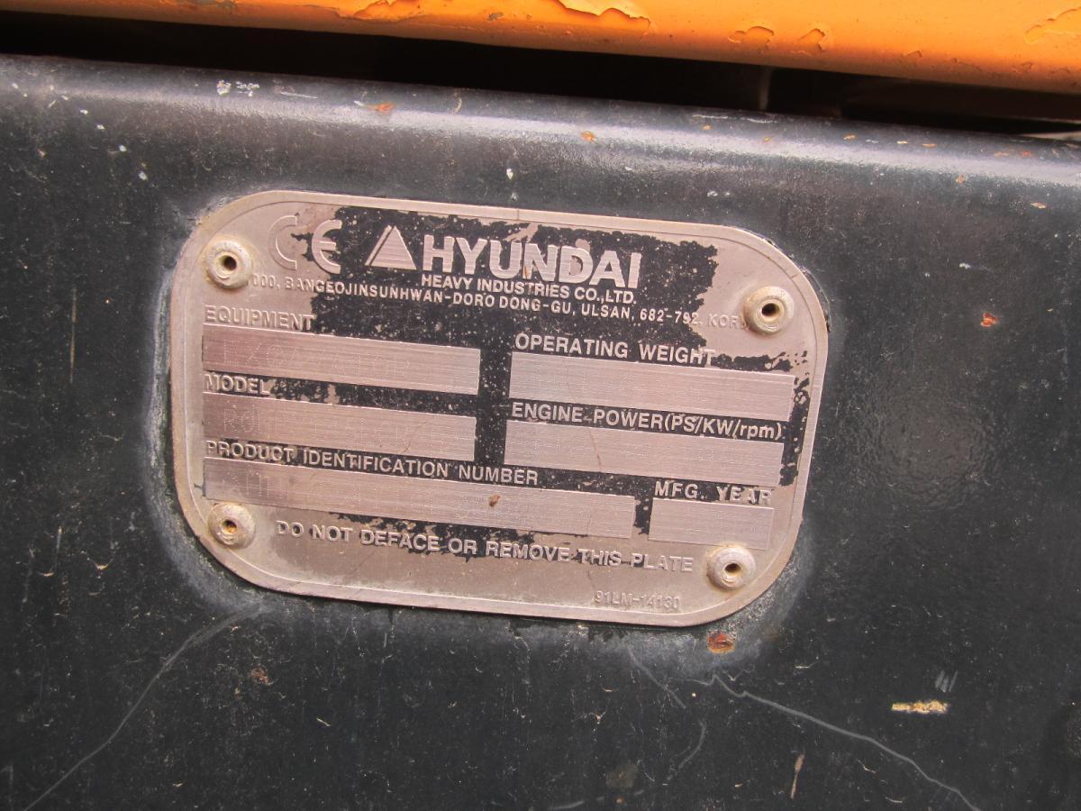 HYUNDAI 145 LCR 9A - Excavadora de cadenas: foto 5 HYUNDAI 145 LCR 9A - Excavadora de cadenas: foto 5