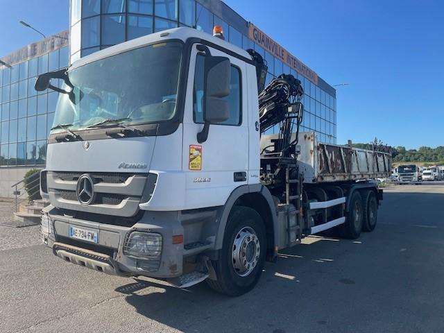 Mercedes Actros 2632 - Camión volquete, Camión grúa: foto 1 Mercedes Actros 2632 - Camión volquete, Camión grúa: foto 1