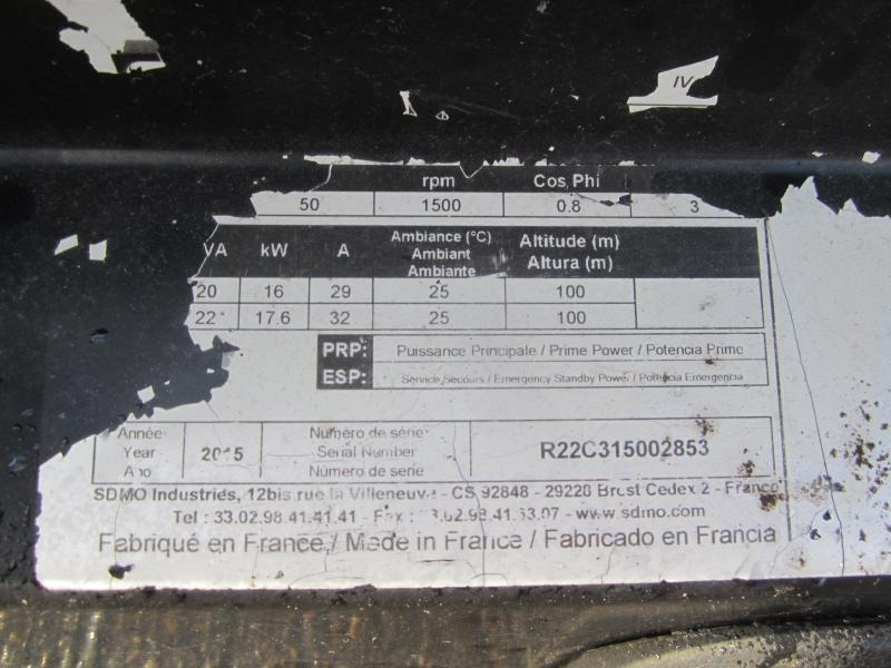Generador industriale Sdmo R22: foto 10