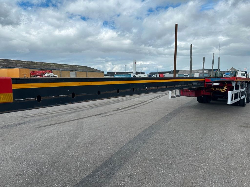 Danson GLT3 2 x Extension 28.85 m Hydr steering - Semirremolque plataforma/ Caja abierta: foto 5 Danson GLT3 2 x Extension 28.85 m Hydr steering - Semirremolque plataforma/ Caja abierta: foto 5