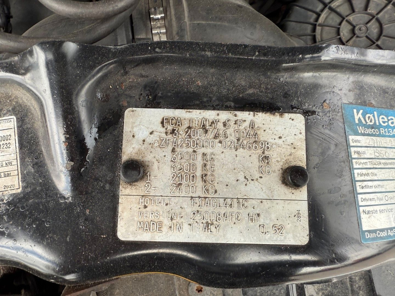 Furgoneta frigorifica Fiat Ducato 2.3 MJT 150 Waeco Frigo (Engine Damage): foto 20