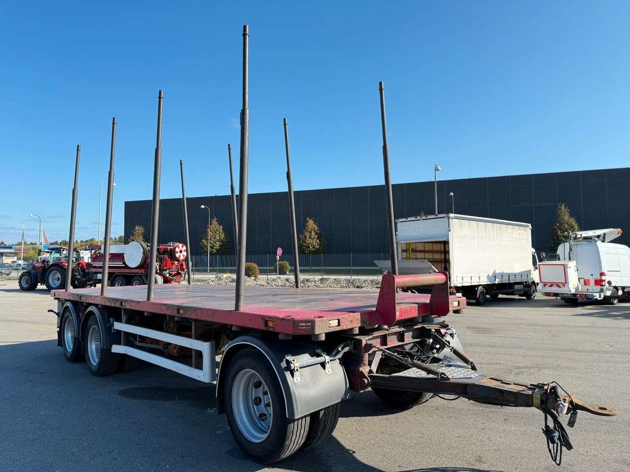 Menke-Janzen 24 t. 3 axle Woodtransport / Holztransport - Remolque maderero: foto 2 Menke-Janzen 24 t. 3 axle Woodtransport / Holztransport - Remolque maderero: foto 2