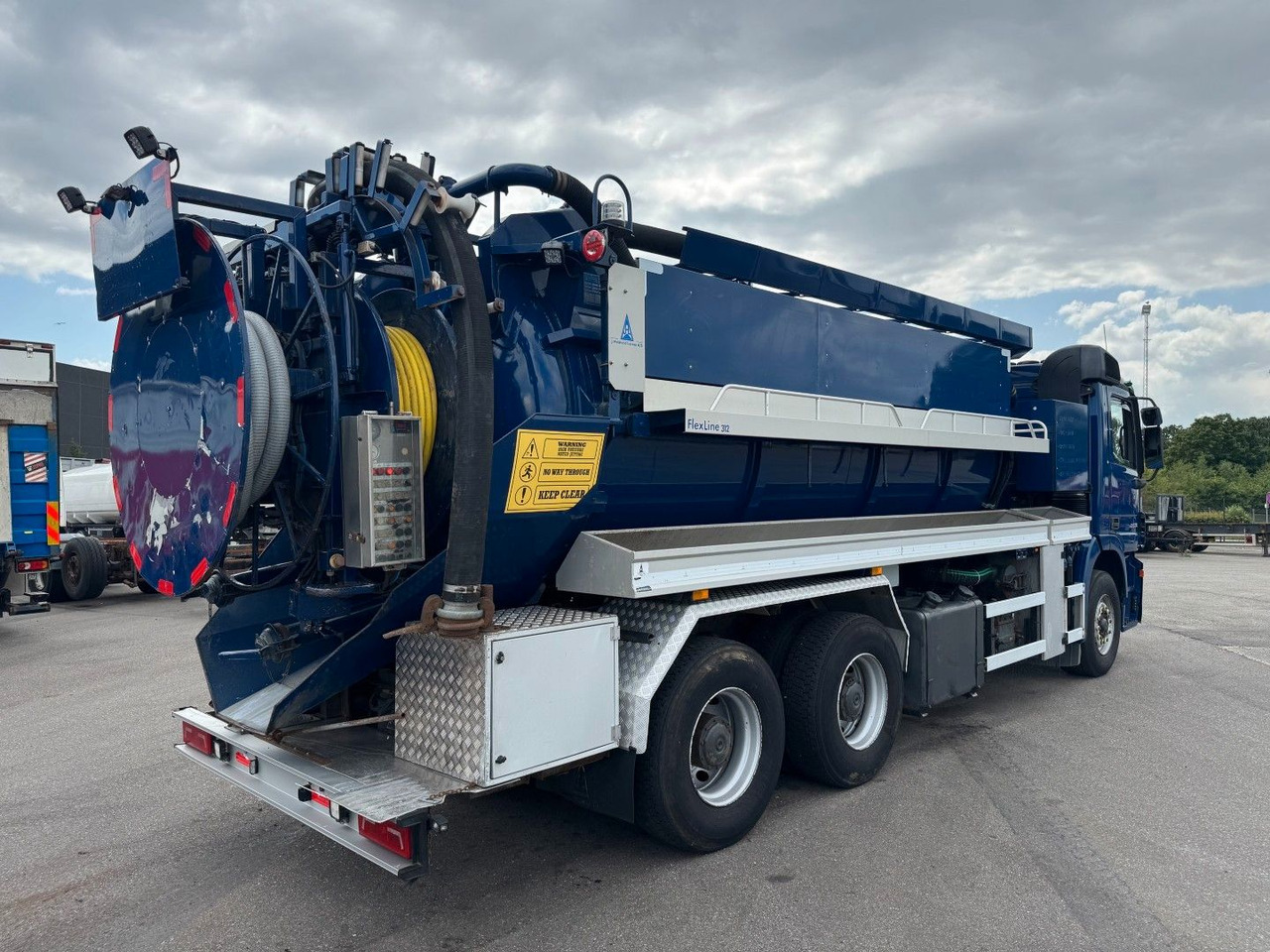 Mercedes-Benz Actros 2636 6x4 RHD Hvidtved Larsen Flexline 312 - Limpieza de alcantarillado: foto 3 Mercedes-Benz Actros 2636 6x4 RHD Hvidtved Larsen Flexline 312 - Limpieza de alcantarillado: foto 3