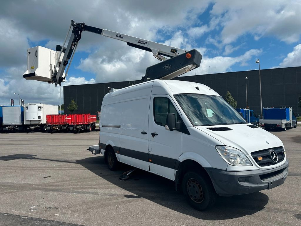 Camión con plataforma elevadora, Furgoneta Mercedes-Benz Sprinter 516 CDI Versalift ET-36-LF 13,7 m.: foto 14