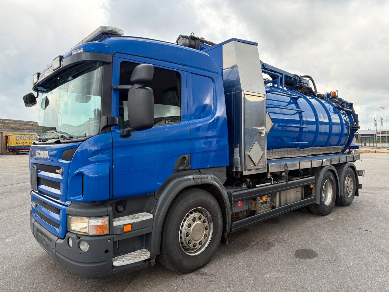 Scania 6x2*4 Eur-Mark PKI 12.1A Stainless Euro 5 - Limpieza de alcantarillado: foto 1 Scania 6x2*4 Eur-Mark PKI 12.1A Stainless Euro 5 - Limpieza de alcantarillado: foto 1