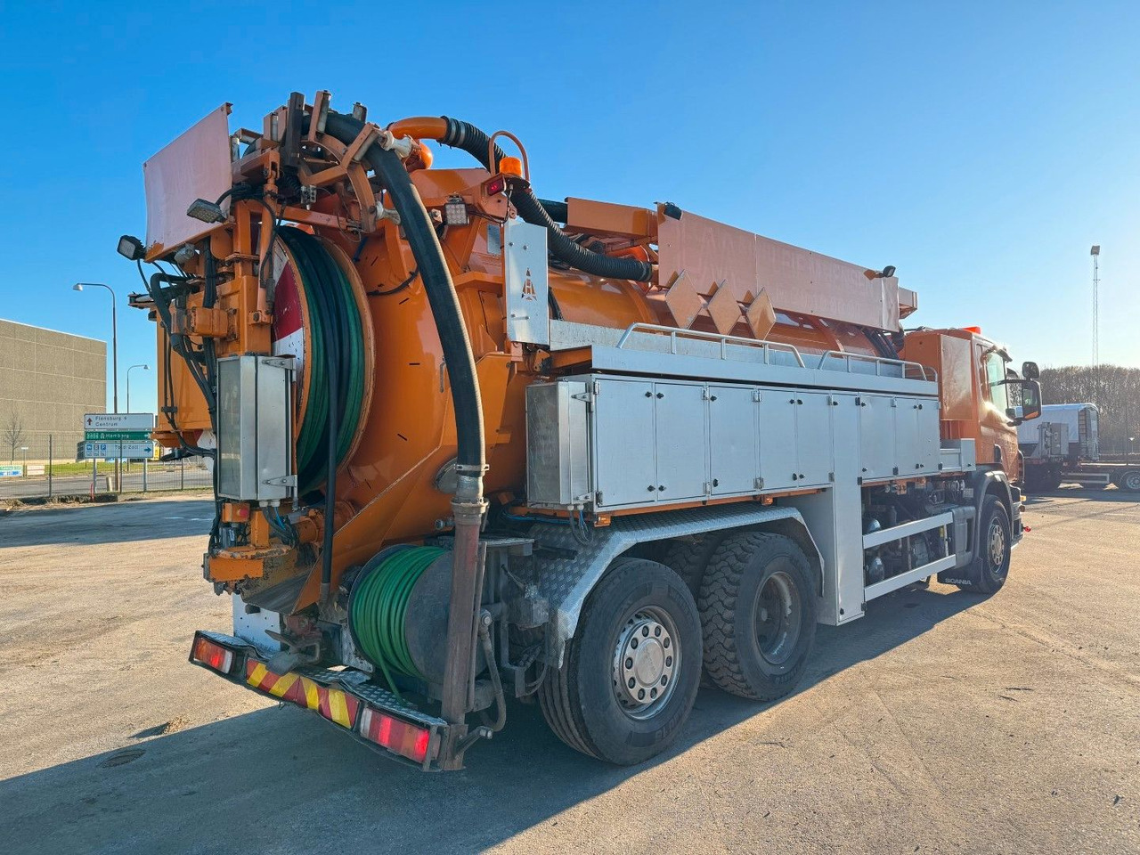 Scania P400 6x2*4 Hvidtved Larsen Flexline 310 - Limpieza de alcantarillado: foto 3 Scania P400 6x2*4 Hvidtved Larsen Flexline 310 - Limpieza de alcantarillado: foto 3