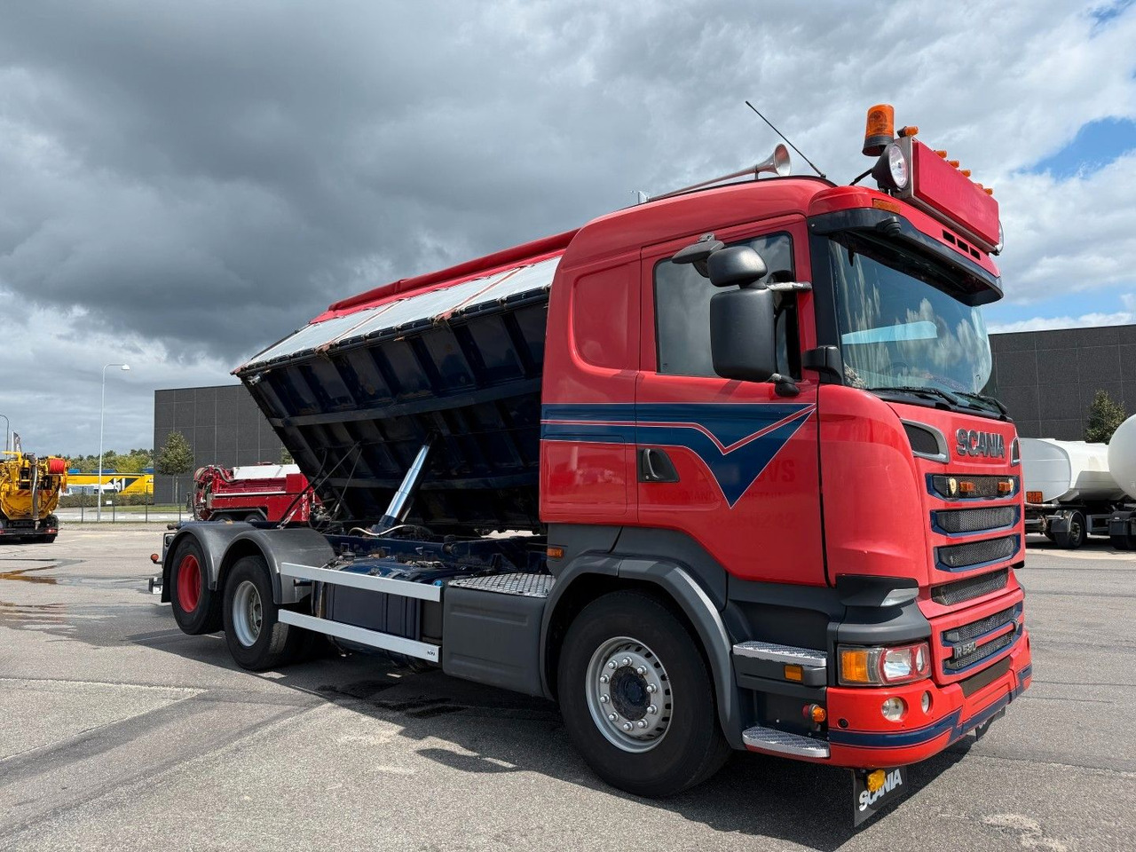 Camión volquete Scania R580 V8 6x2 Highline Euro 6 / Tipper / Kipper: foto 16