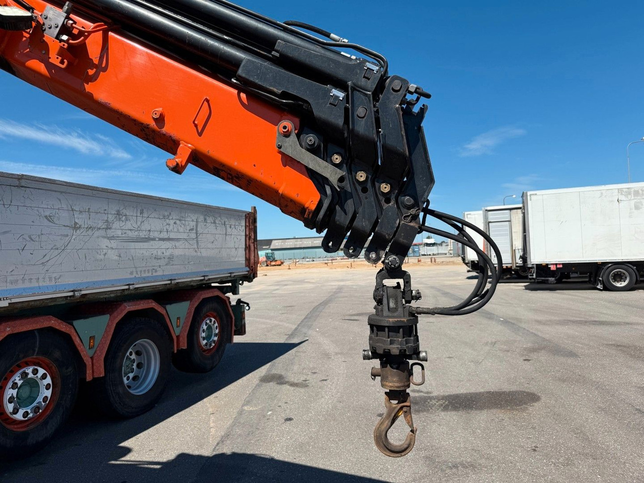 Camión grúa Volvo FM500 8x2*6 Crane HMF 2620 K5 Pendel Tipper: foto 15