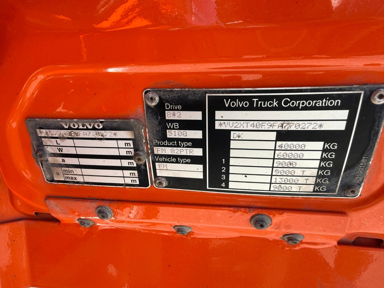 Camión grúa Volvo FM500 8x2*6 Crane HMF 2620 K5 Pendel Tipper: foto 11
