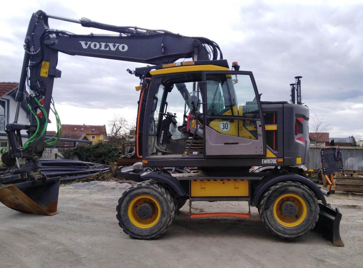 Volvo EWR170E - Excavadora de ruedas: foto 1 Volvo EWR170E - Excavadora de ruedas: foto 1