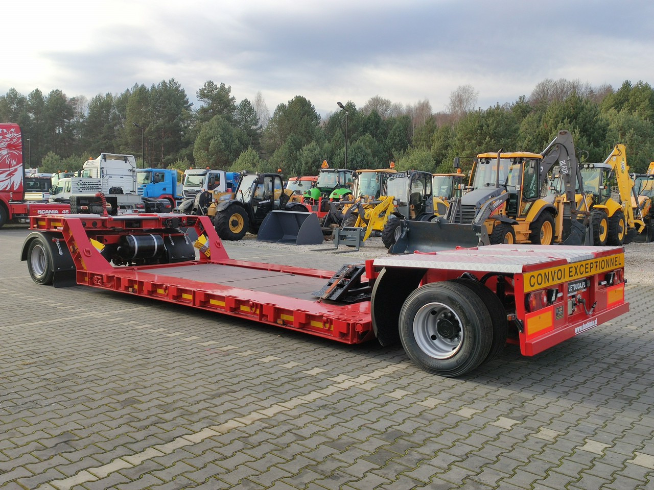 Semirremolque góndola rebajadas EMTECH 2 osiowa PCN 18 TIEFBETT Zagłębiana Rozciągana Oś Skrętna UNIKAT: foto 28 Semirremolque góndola rebajadas EMTECH 2 osiowa PCN 18 TIEFBETT Zagłębiana Rozciągana Oś Skrętna UNIKAT: foto 28