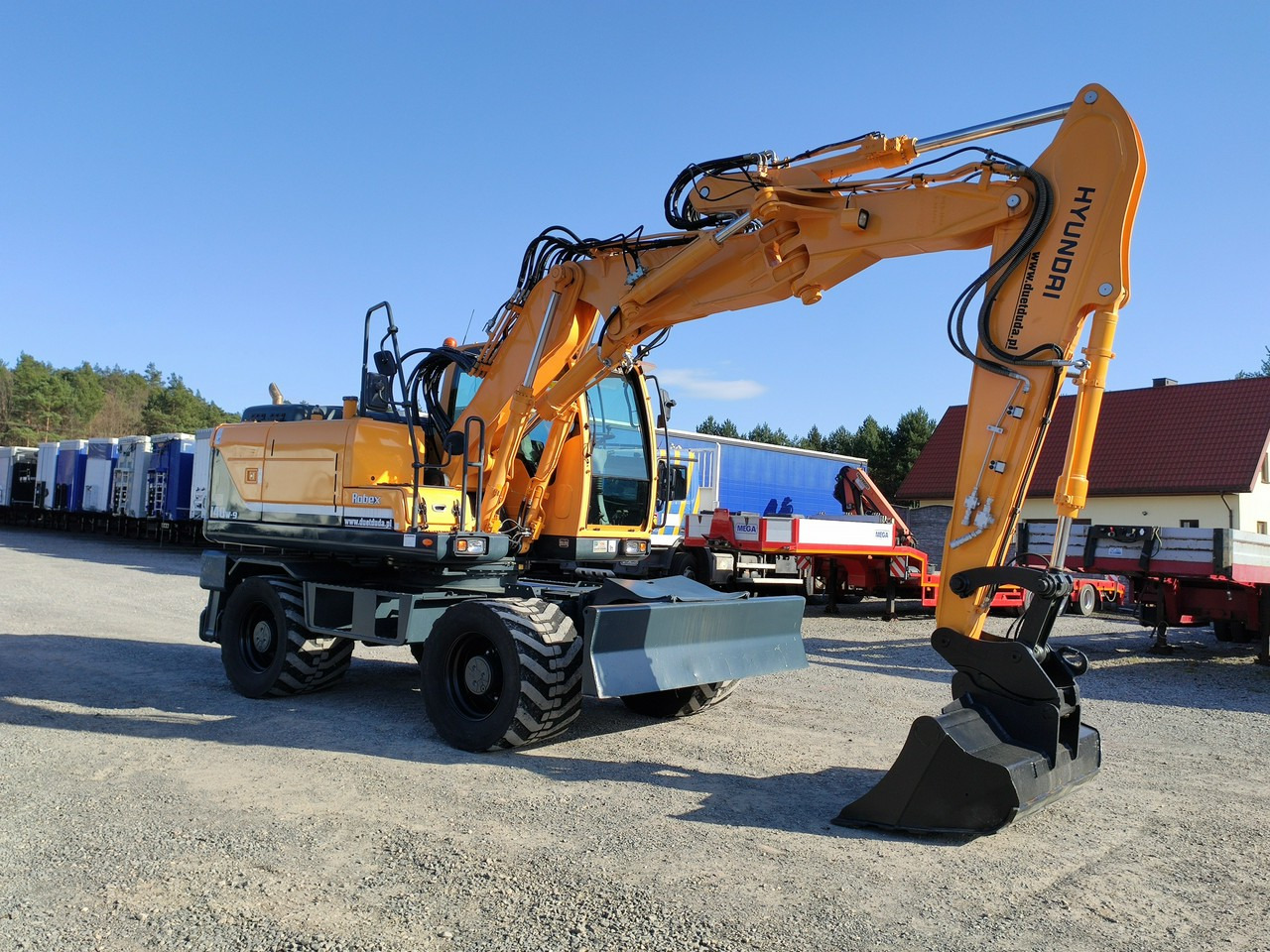 Hyundai 140W-9 Łyżka Skarpowa+Szybko Złącze !!! STAN Bardzo Dobry !!! - Excavadora de ruedas: foto 2 Hyundai 140W-9 Łyżka Skarpowa+Szybko Złącze !!! STAN Bardzo Dobry !!! - Excavadora de ruedas: foto 2