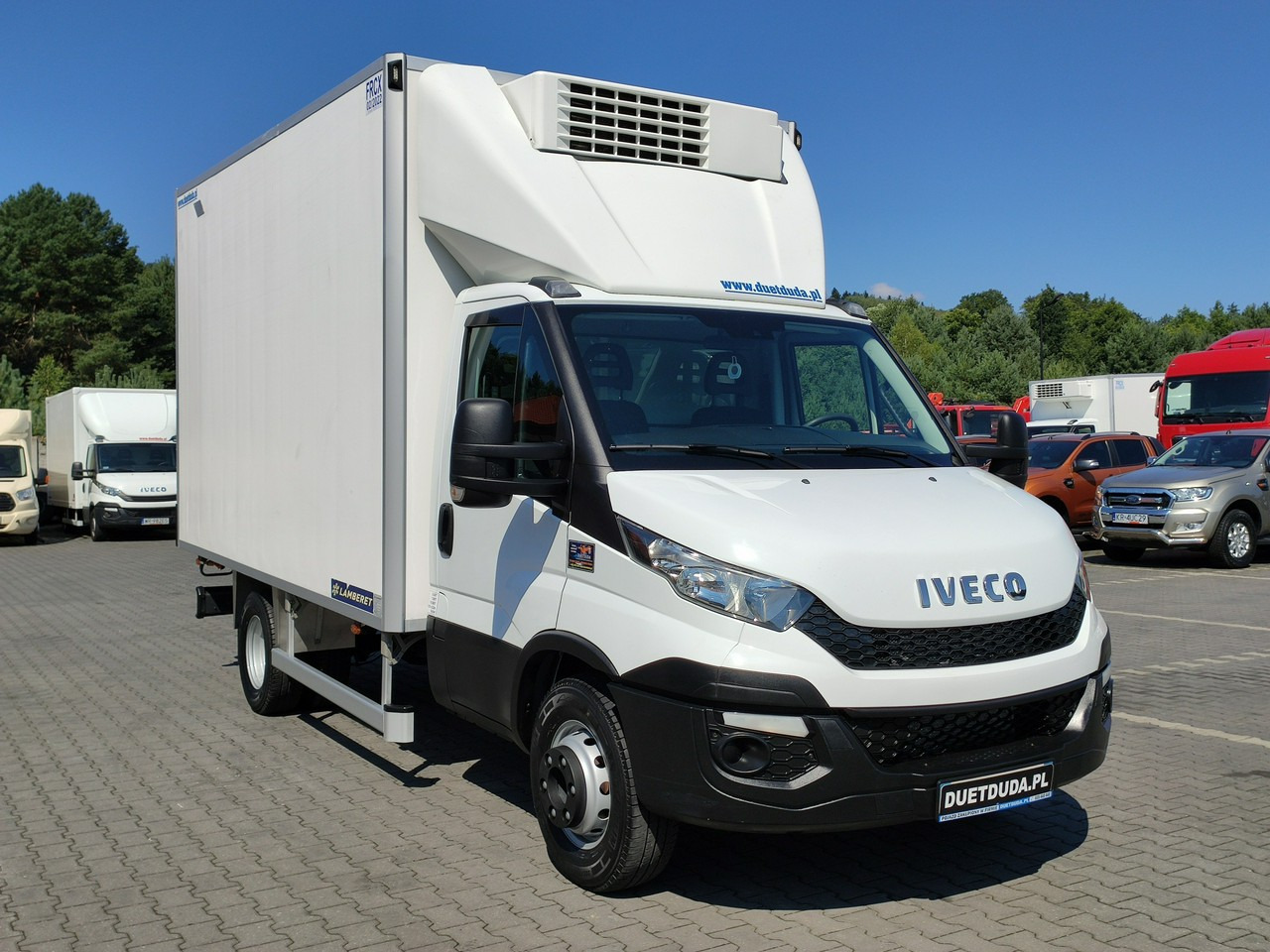 Iveco Daily 70C17 Chłodnia Hakowa / Hakówka Agregat THERMO KING V-500 - Furgoneta frigorifica: foto 3 Iveco Daily 70C17 Chłodnia Hakowa / Hakówka Agregat THERMO KING V-500 - Furgoneta frigorifica: foto 3