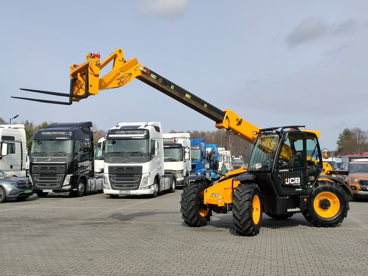 JCB 531-70 Stage V Klimatyzacja Sterowanie Joystick na GWARANCJI !!! - Manipulador telescópico: foto 3 JCB 531-70 Stage V Klimatyzacja Sterowanie Joystick na GWARANCJI !!! - Manipulador telescópico: foto 3