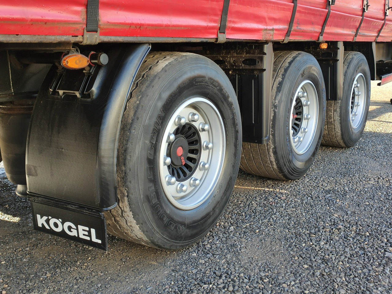 Semirremolque lona Kogel SN24 Firana Mega Oś Podnoszona: foto 14