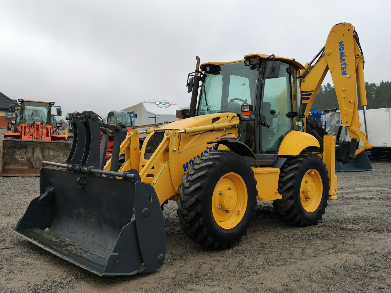 Komatsu WB 93S-5E0 Bez Luzów Zadbana Sprawna Super Stan !!! - Retroexcavadora: foto 1 Komatsu WB 93S-5E0 Bez Luzów Zadbana Sprawna Super Stan !!! - Retroexcavadora: foto 1