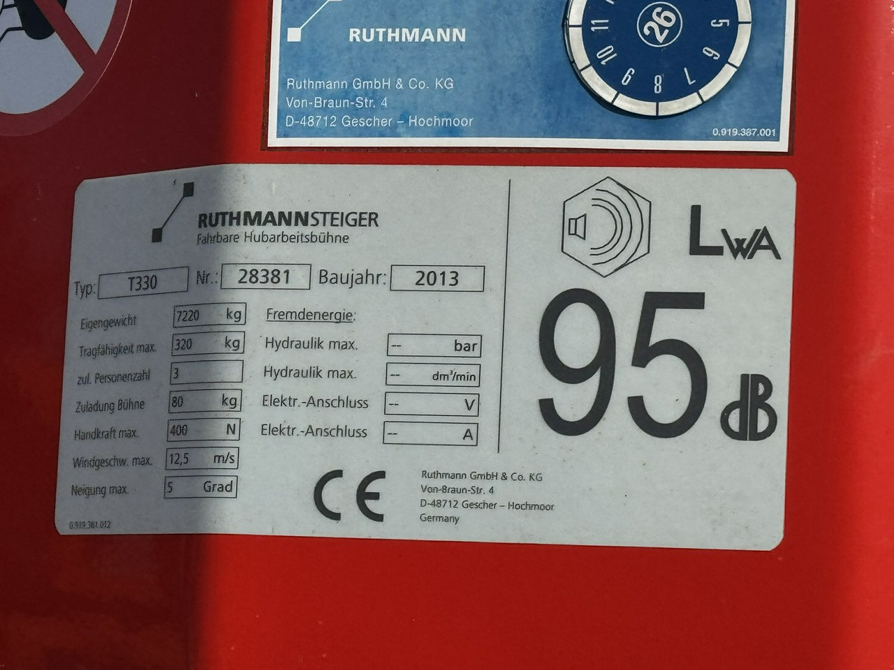 MAN TGL 7.150 Zwyżka Ruthmann T330 33-Metry DMC 7500KG 21m w Bok - Camión con plataforma elevadora: foto 4 MAN TGL 7.150 Zwyżka Ruthmann T330 33-Metry DMC 7500KG 21m w Bok - Camión con plataforma elevadora: foto 4
