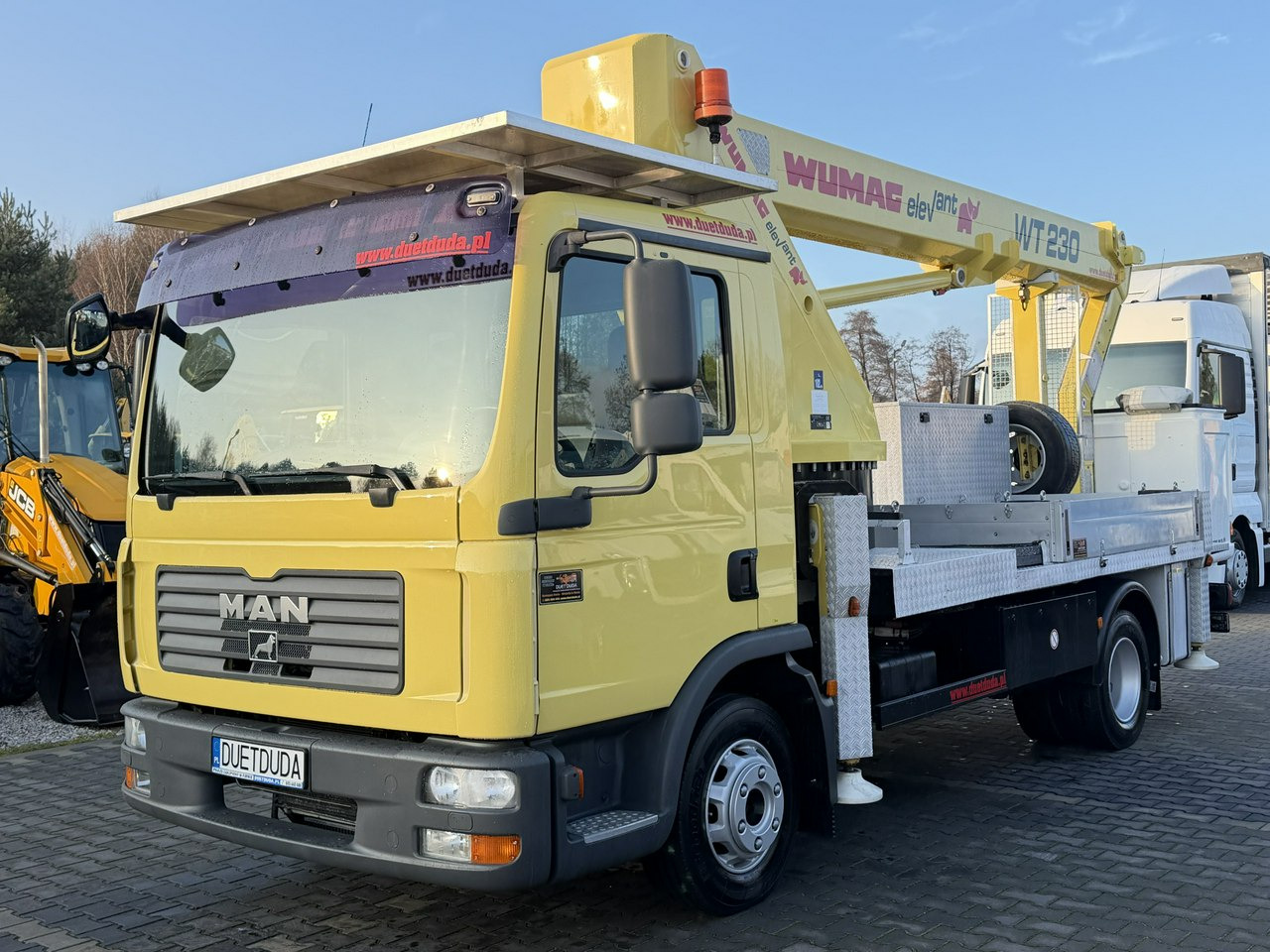 MAN TGL 8.210 Zwyżka WUMAG WT 230 23m w bok 18m podnośnik - Camión con plataforma elevadora: foto 3 MAN TGL 8.210 Zwyżka WUMAG WT 230 23m w bok 18m podnośnik - Camión con plataforma elevadora: foto 3