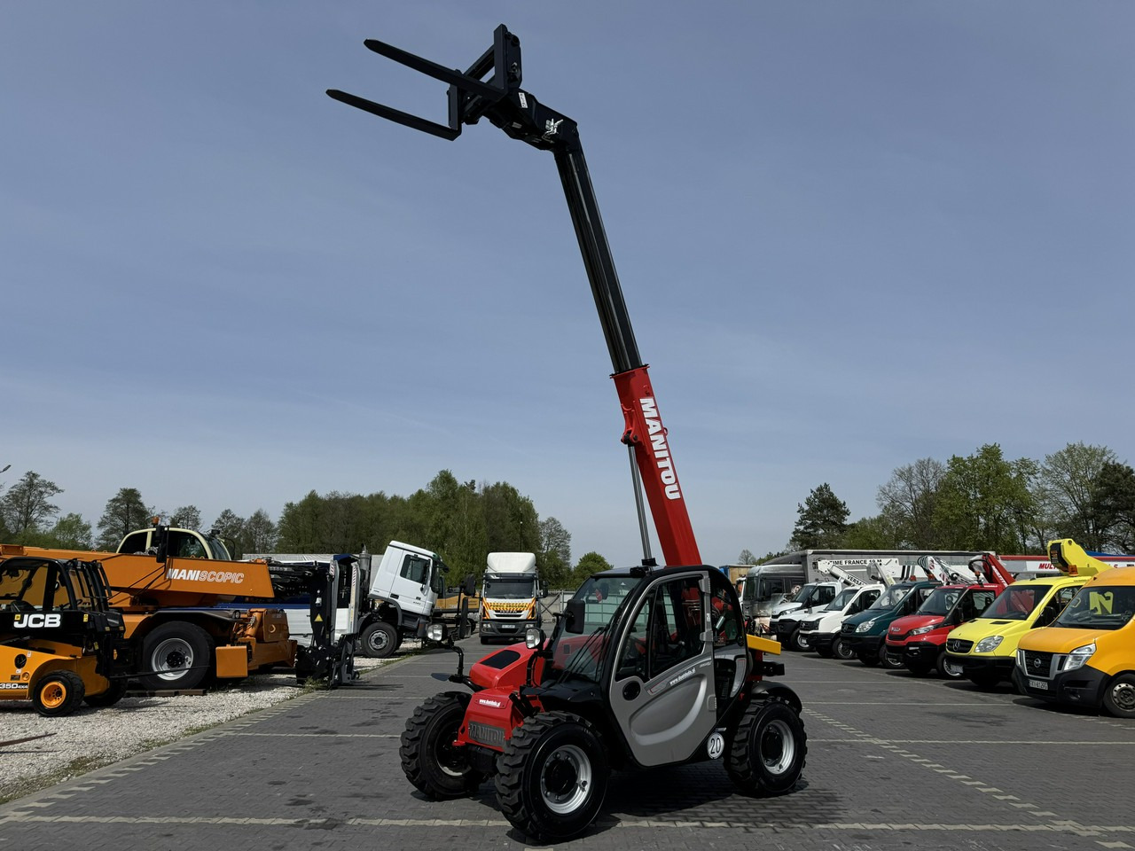 Manitou MLT 625-75 H EASY Sterowanie Joystick Mini Ładowarka Teleskopowa - Manipulador telescópico: foto 1 Manitou MLT 625-75 H EASY Sterowanie Joystick Mini Ładowarka Teleskopowa - Manipulador telescópico: foto 1