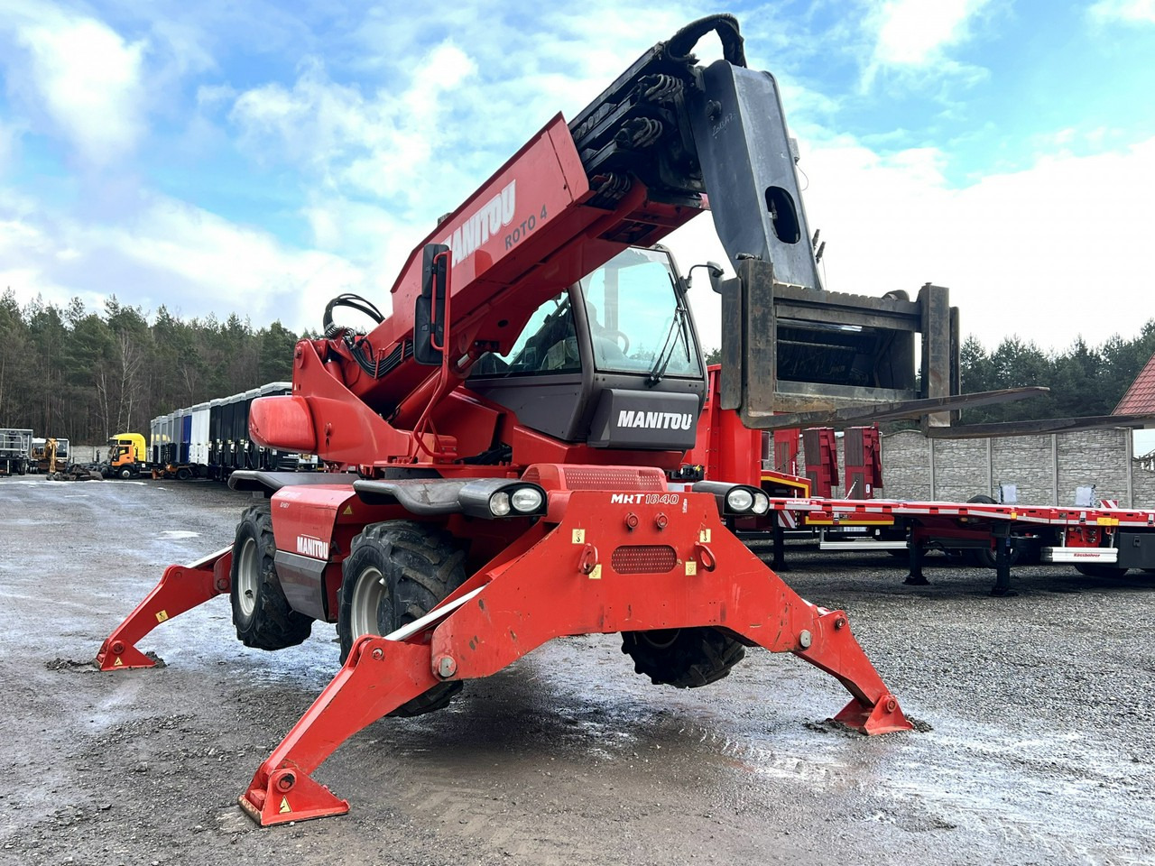 Manitou MRT 1840 ROTO Turbo Ładowarka Teleskopowa Obrotowa 1850 - Manipulador telescópico: foto 5 Manitou MRT 1840 ROTO Turbo Ładowarka Teleskopowa Obrotowa 1850 - Manipulador telescópico: foto 5