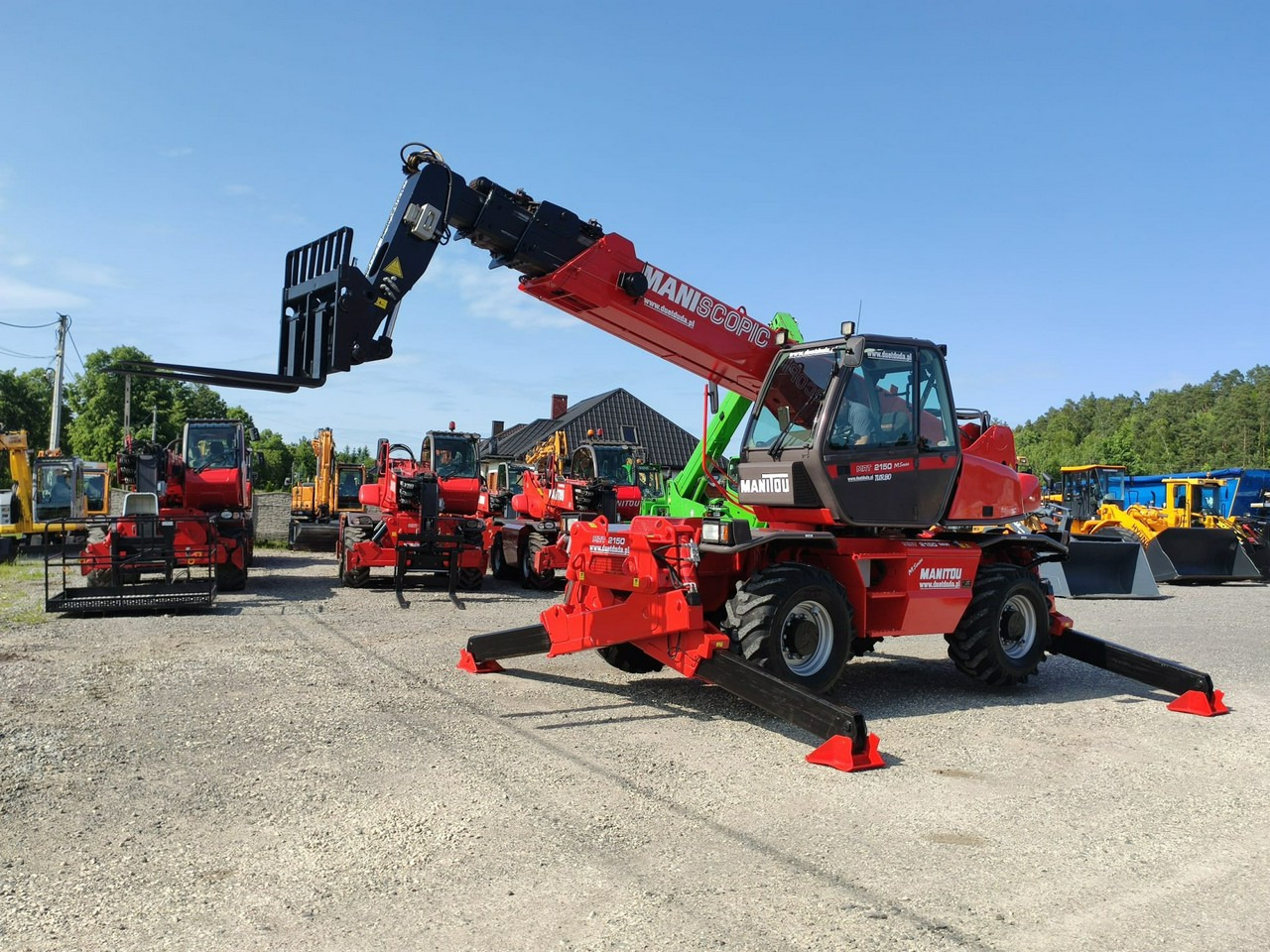 Manitou MRT 2150 ROTO Ładowarka Teleskopowa Obrotowa 2550 1850 1840 - Manipulador telescópico: foto 1 Manitou MRT 2150 ROTO Ładowarka Teleskopowa Obrotowa 2550 1850 1840 - Manipulador telescópico: foto 1