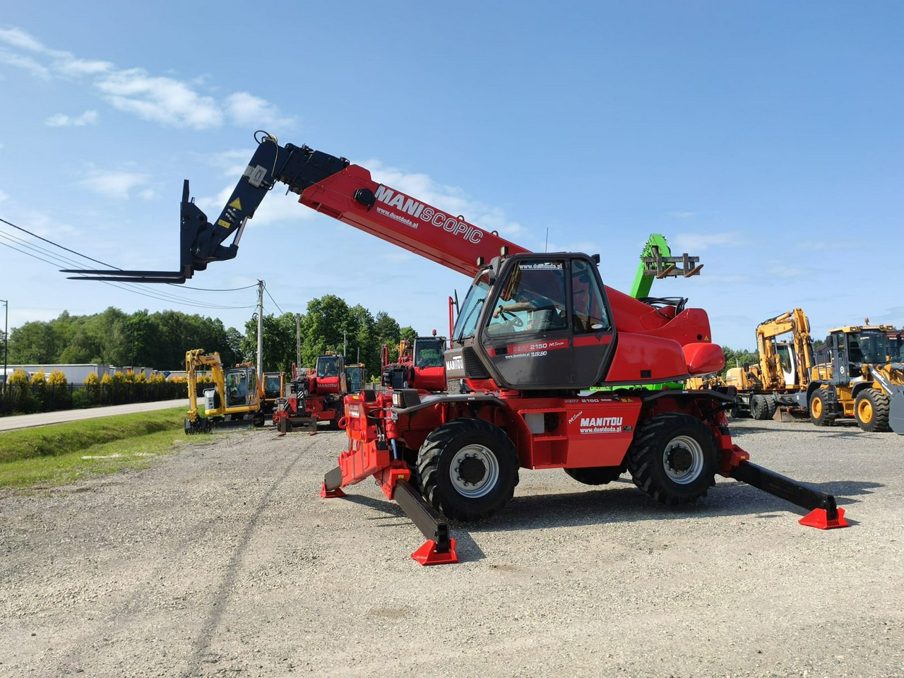 Manitou MRT 2150 ROTO Ładowarka Teleskopowa Obrotowa 2550 1850 1840 - Manipulador telescópico: foto 3 Manitou MRT 2150 ROTO Ładowarka Teleskopowa Obrotowa 2550 1850 1840 - Manipulador telescópico: foto 3