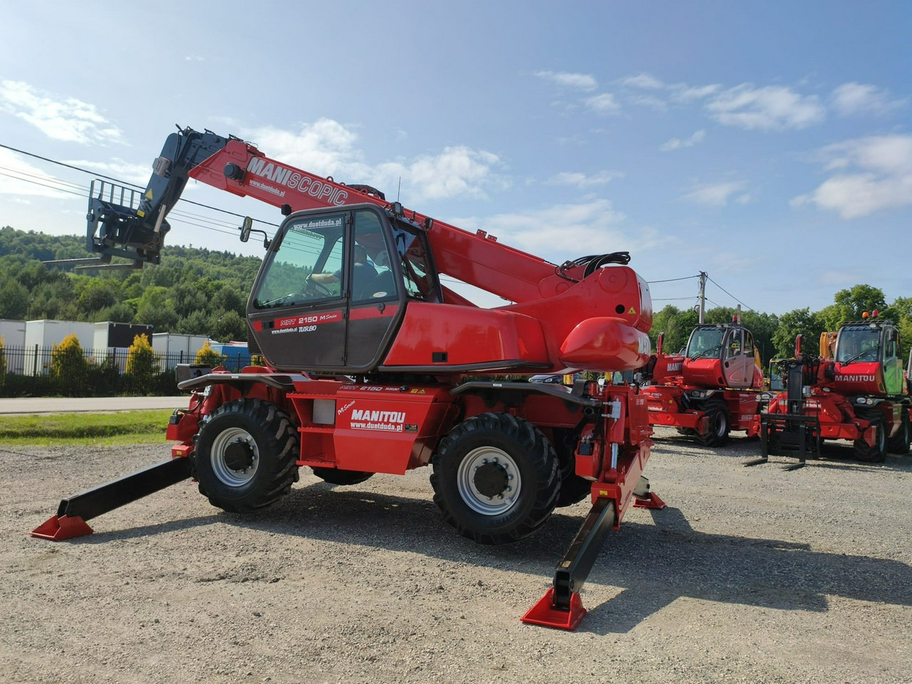 Manitou MRT 2150 ROTO Ładowarka Teleskopowa Obrotowa 2550 1850 1840 - Manipulador telescópico: foto 4 Manitou MRT 2150 ROTO Ładowarka Teleskopowa Obrotowa 2550 1850 1840 - Manipulador telescópico: foto 4