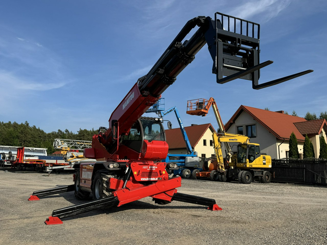 Manitou MRT 2150 ROTO Ładowarka Teleskopowa Obrotowa 2550 - Manipulador telescópico: foto 3 Manitou MRT 2150 ROTO Ładowarka Teleskopowa Obrotowa 2550 - Manipulador telescópico: foto 3
