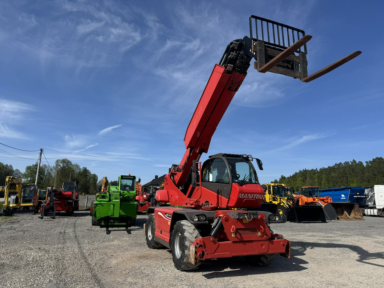 Manitou MRT 2150 + ROTO Ładowarka Teleskopowa Obrotowa 2550 - Manipulador telescópico: foto 5 Manitou MRT 2150 + ROTO Ładowarka Teleskopowa Obrotowa 2550 - Manipulador telescópico: foto 5