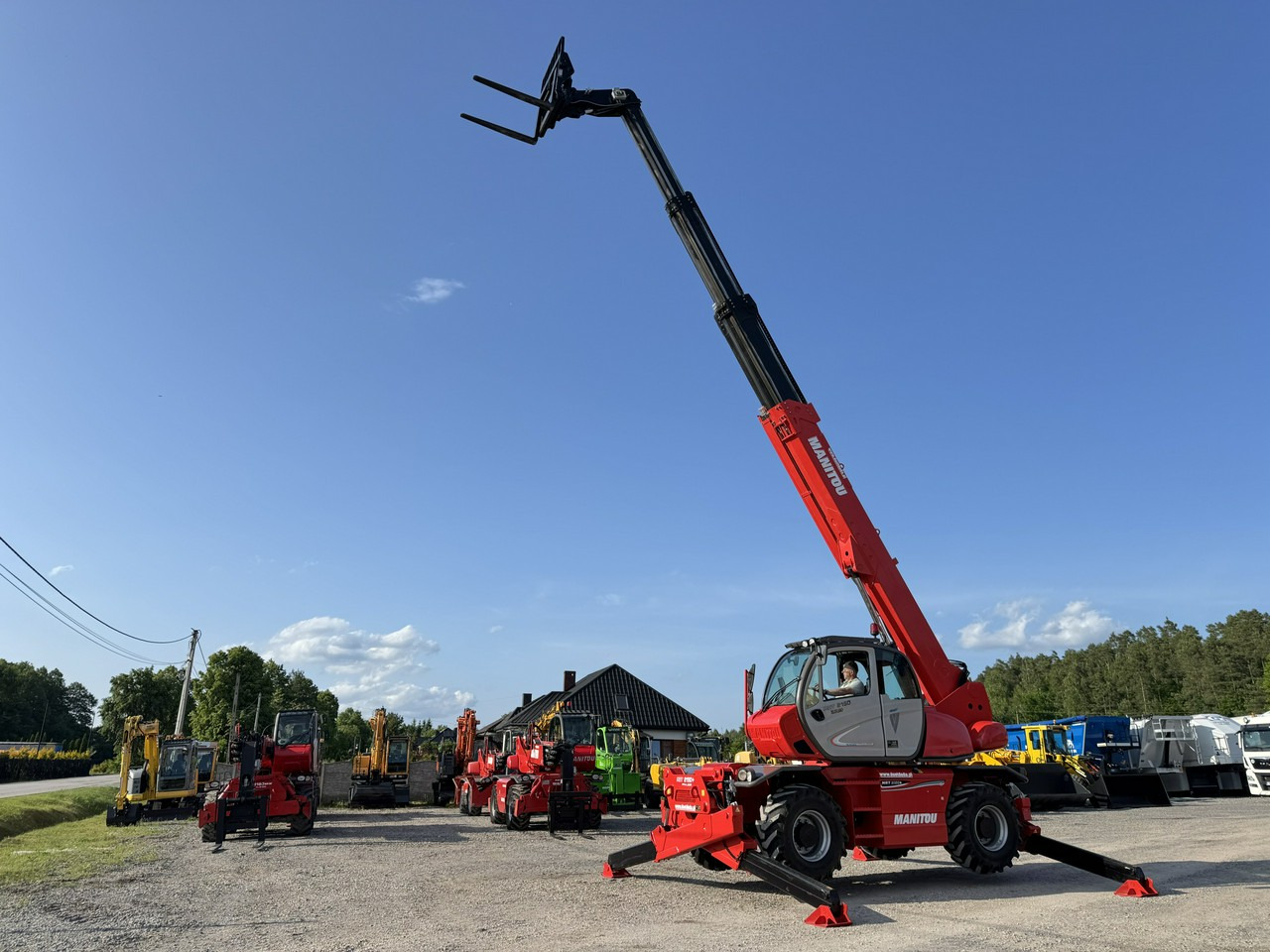 Manitou MRT 2150 ROTO Ładowarka Teleskopowa Obrotowa 2550 - Manipulador telescópico: foto 1 Manitou MRT 2150 ROTO Ładowarka Teleskopowa Obrotowa 2550 - Manipulador telescópico: foto 1