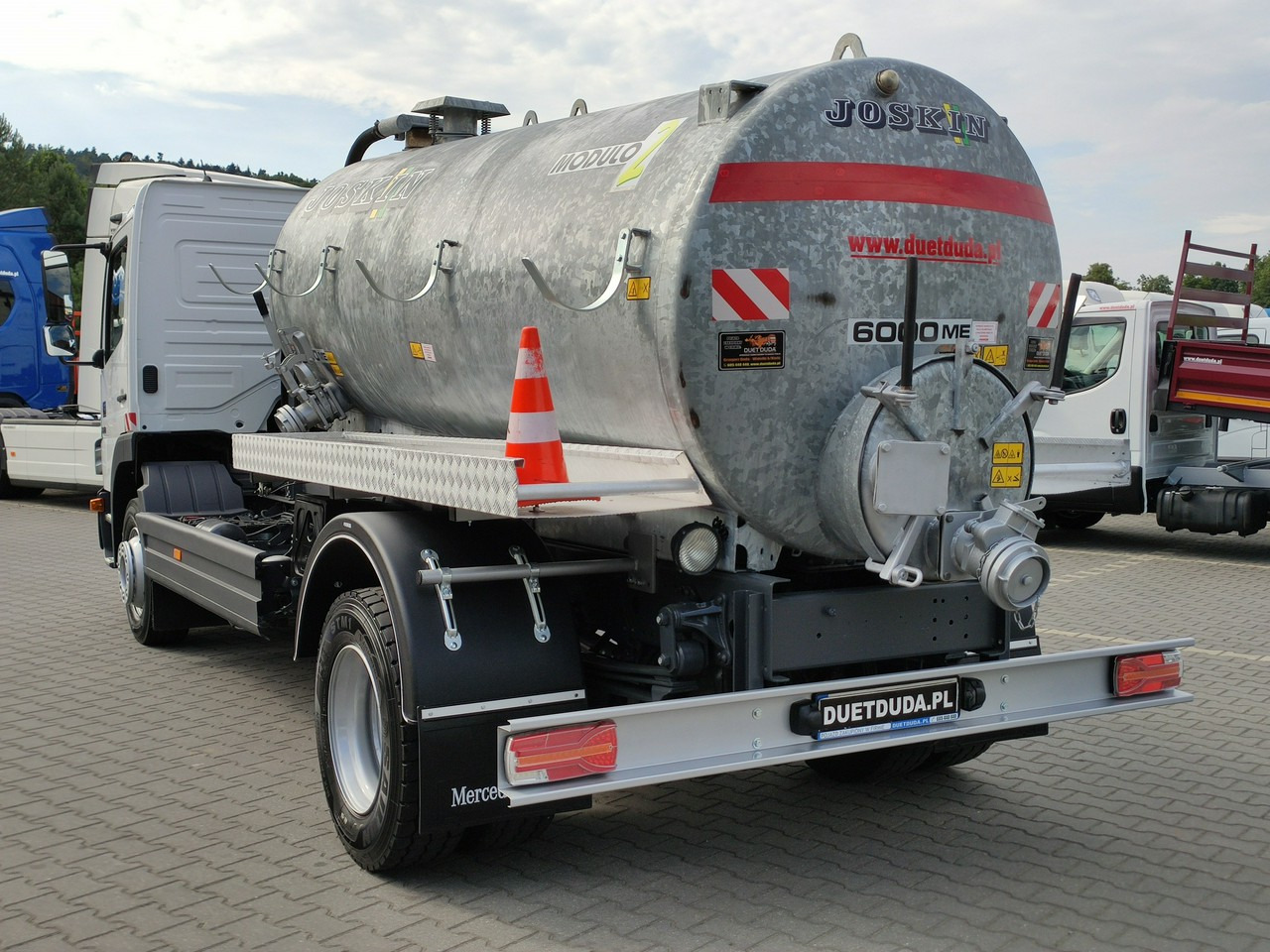Limpieza de alcantarillado Mercedes Atego 1218 Asenizacyjny Szambiarka Beczka Szambowóz Poj.6m 2019r: foto 7
