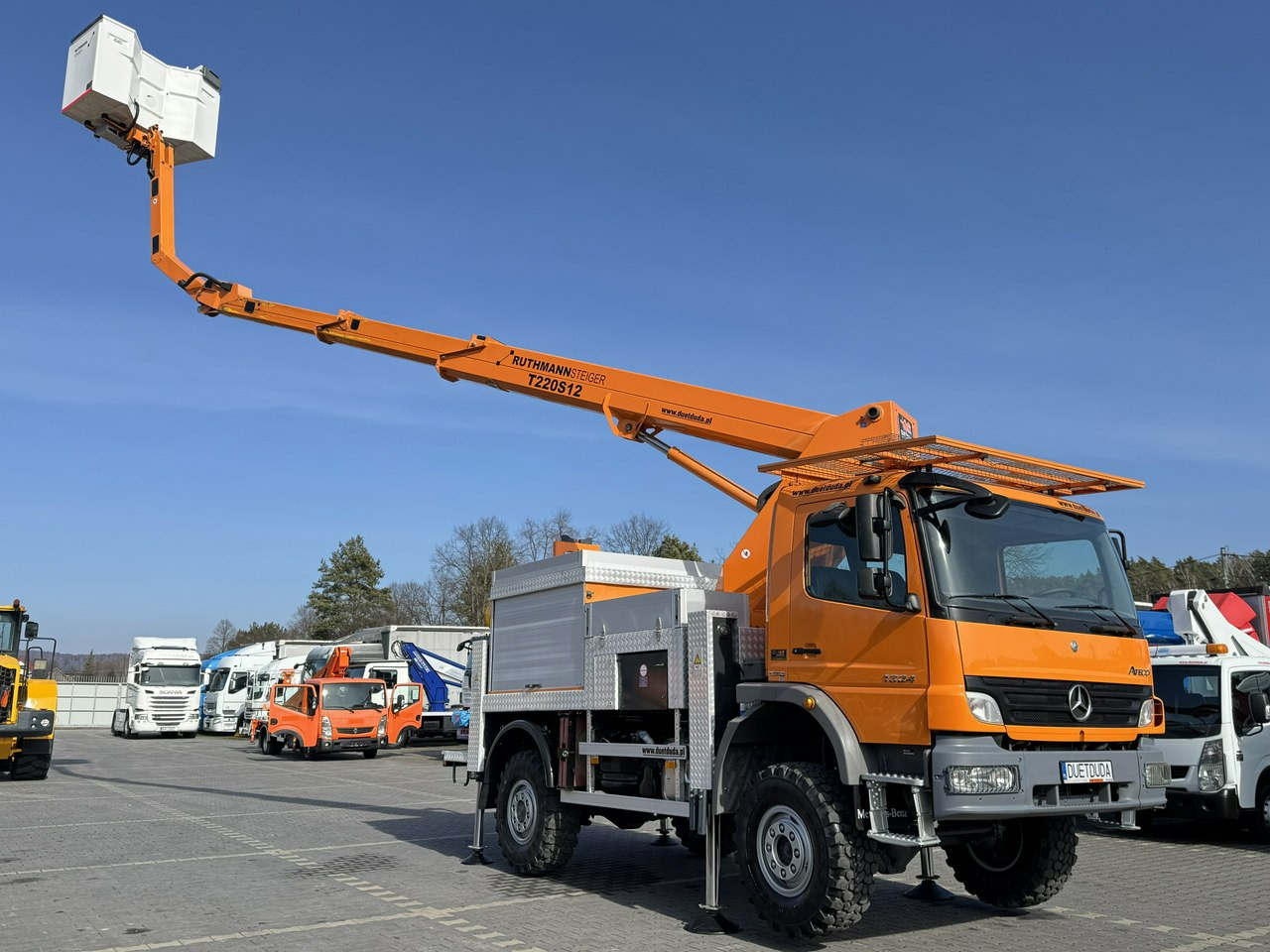 Mercedes Atego 1324 4x4 Zwyżka RUTHMANN STEIGER T220S12 Podnośnik Koszowy - Camión con plataforma elevadora: foto 2 Mercedes Atego 1324 4x4 Zwyżka RUTHMANN STEIGER T220S12 Podnośnik Koszowy - Camión con plataforma elevadora: foto 2