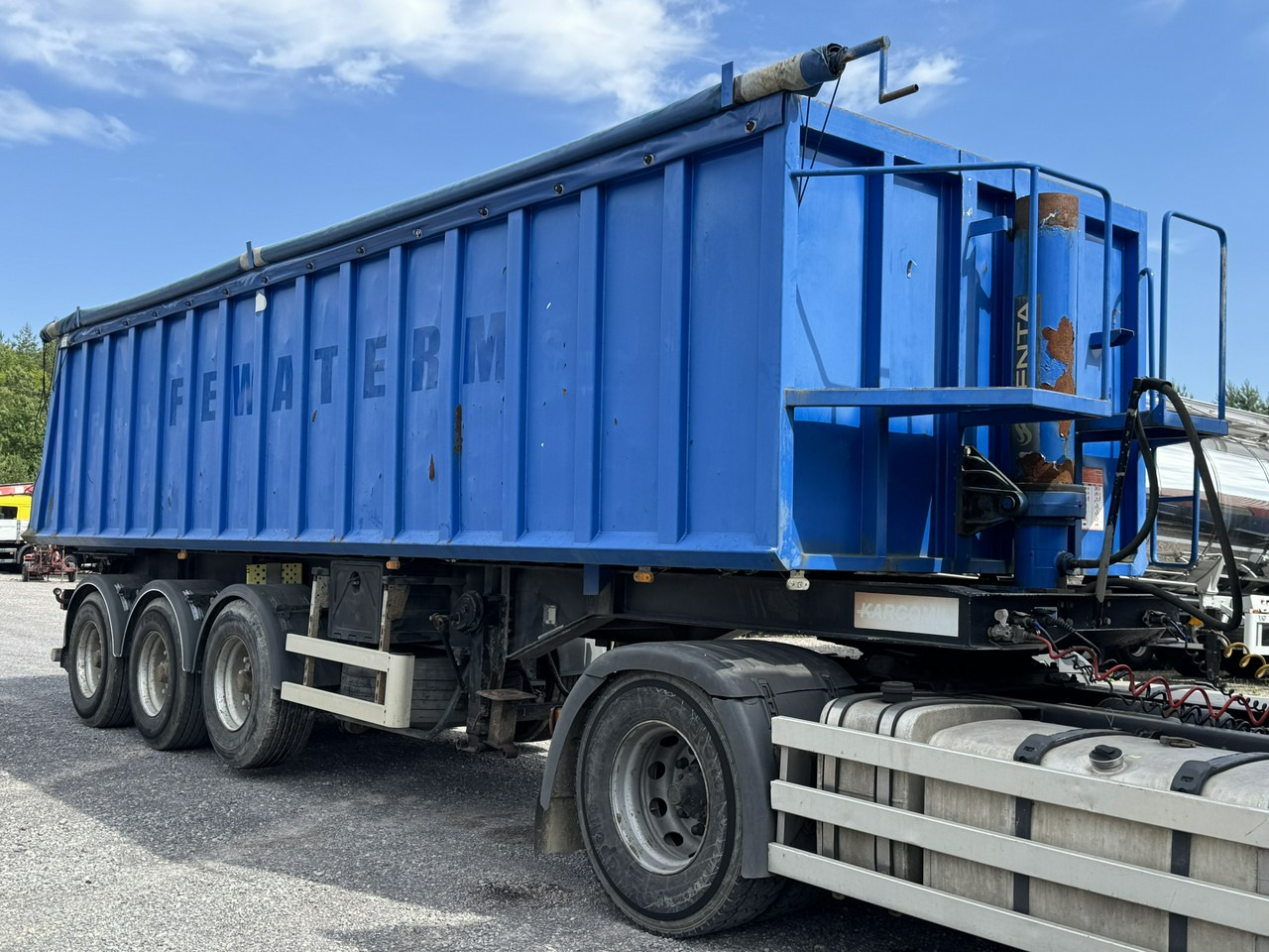 Ovibos Kargomil 35m STALOWA OKAZJA Stan Dobry !!! - Semirremolque volquete: foto 4 Ovibos Kargomil 35m STALOWA OKAZJA Stan Dobry !!! - Semirremolque volquete: foto 4