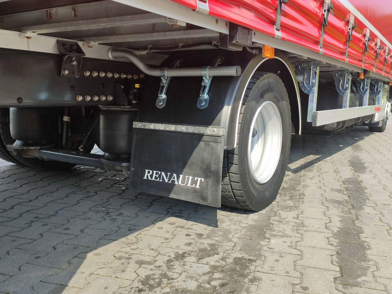 Camión lona Renault D12.240 E6 Firana Tył Drzwi Dach Zsuwany Długa 830cm: foto 14