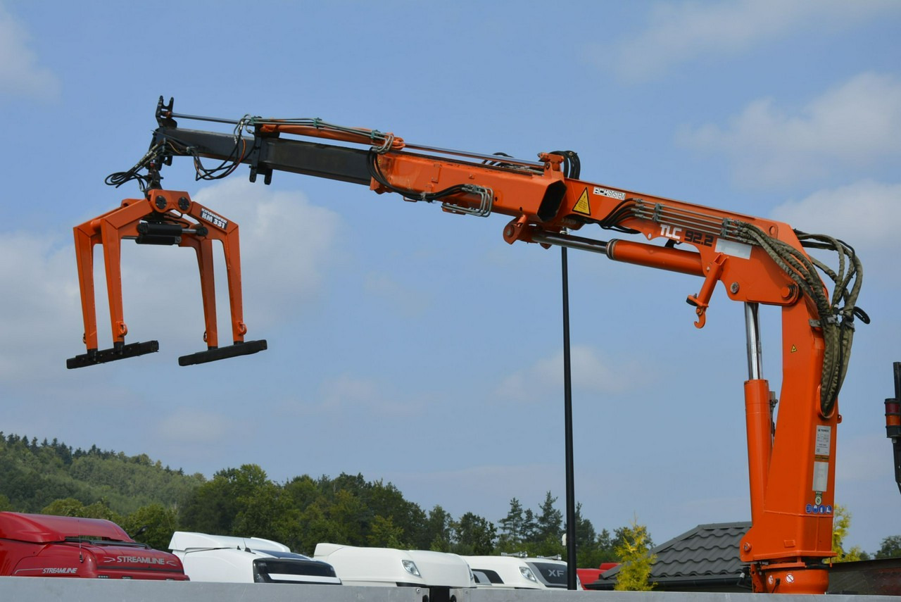 Camión caja abierta, Camión grúa Renault Premium 180.240DXI długość Skrzyni-6.820cm + HDS TEREX TLC 92.2: foto 12