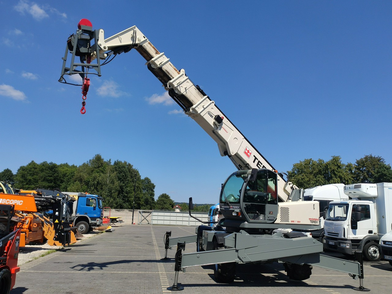 Terex Lift GTH 5022 ROTO Obrotowa Ładowarka Teleskopowa - Manipulador telescópico: foto 2 Terex Lift GTH 5022 ROTO Obrotowa Ładowarka Teleskopowa - Manipulador telescópico: foto 2