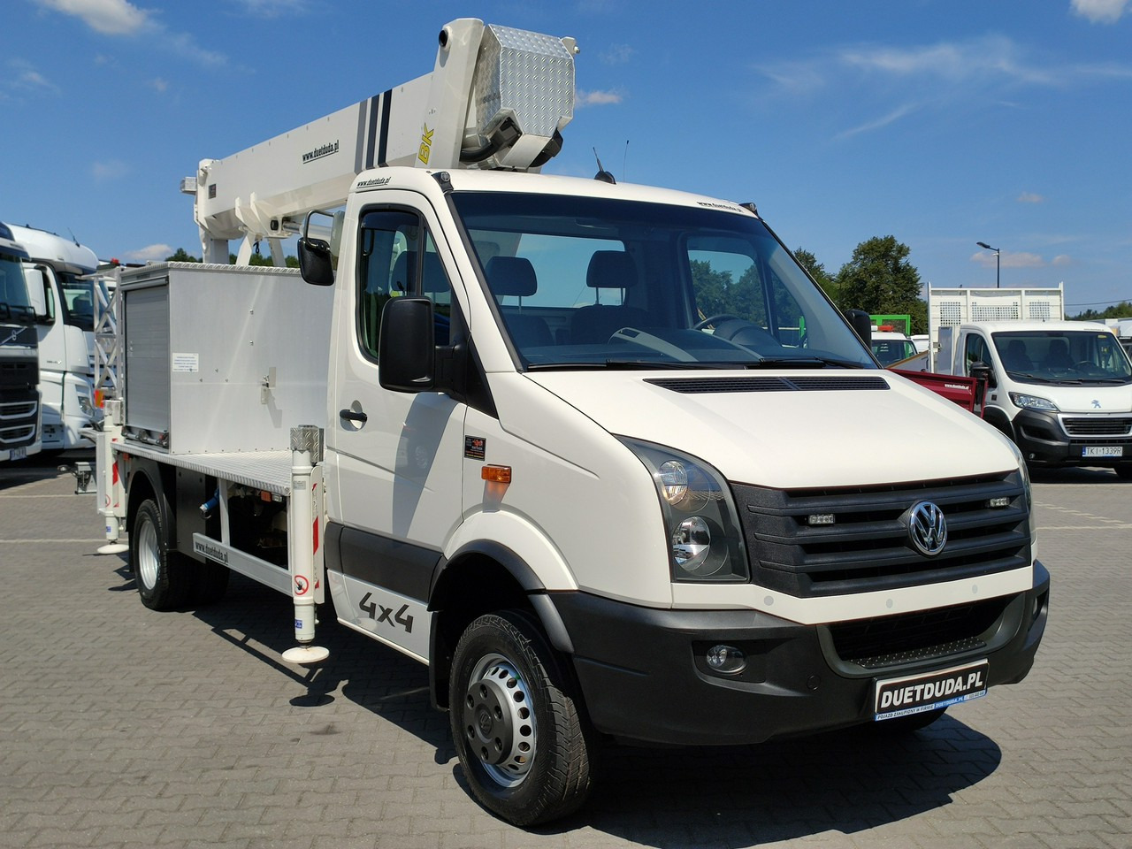 Camión con plataforma elevadora Volkswagen Crafter: foto 6
