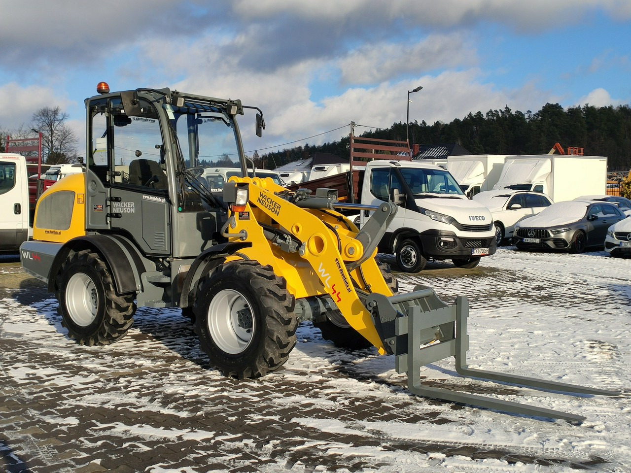 Wacker Neuson WL 44 Łyżka krokodyl+widły Super Stan !!! - Cargadora de ruedas: foto 2 Wacker Neuson WL 44 Łyżka krokodyl+widły Super Stan !!! - Cargadora de ruedas: foto 2