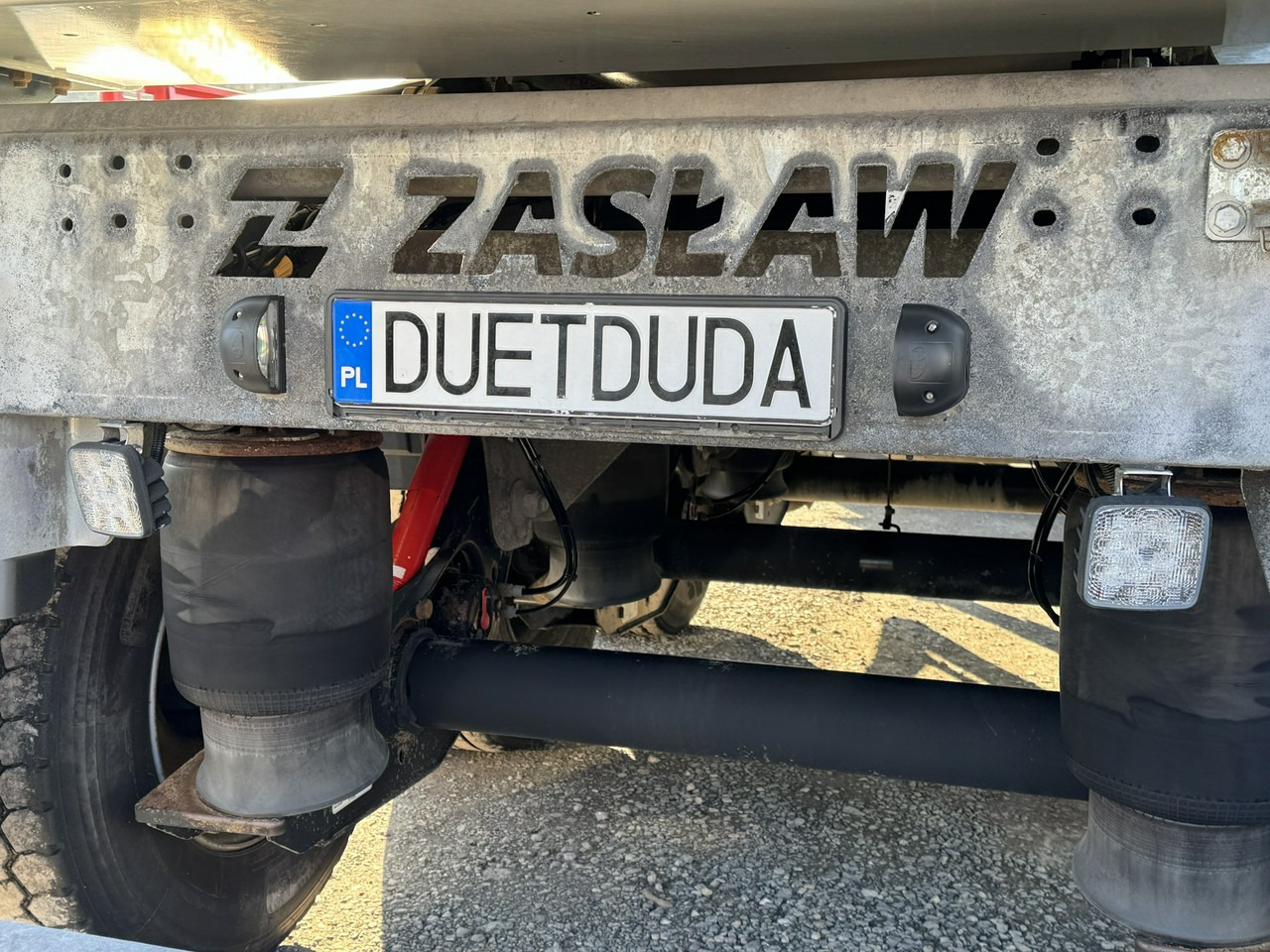 Semirremolque volquete Zasław D-653A Mulda Stalowa Hardox 30m: foto 28