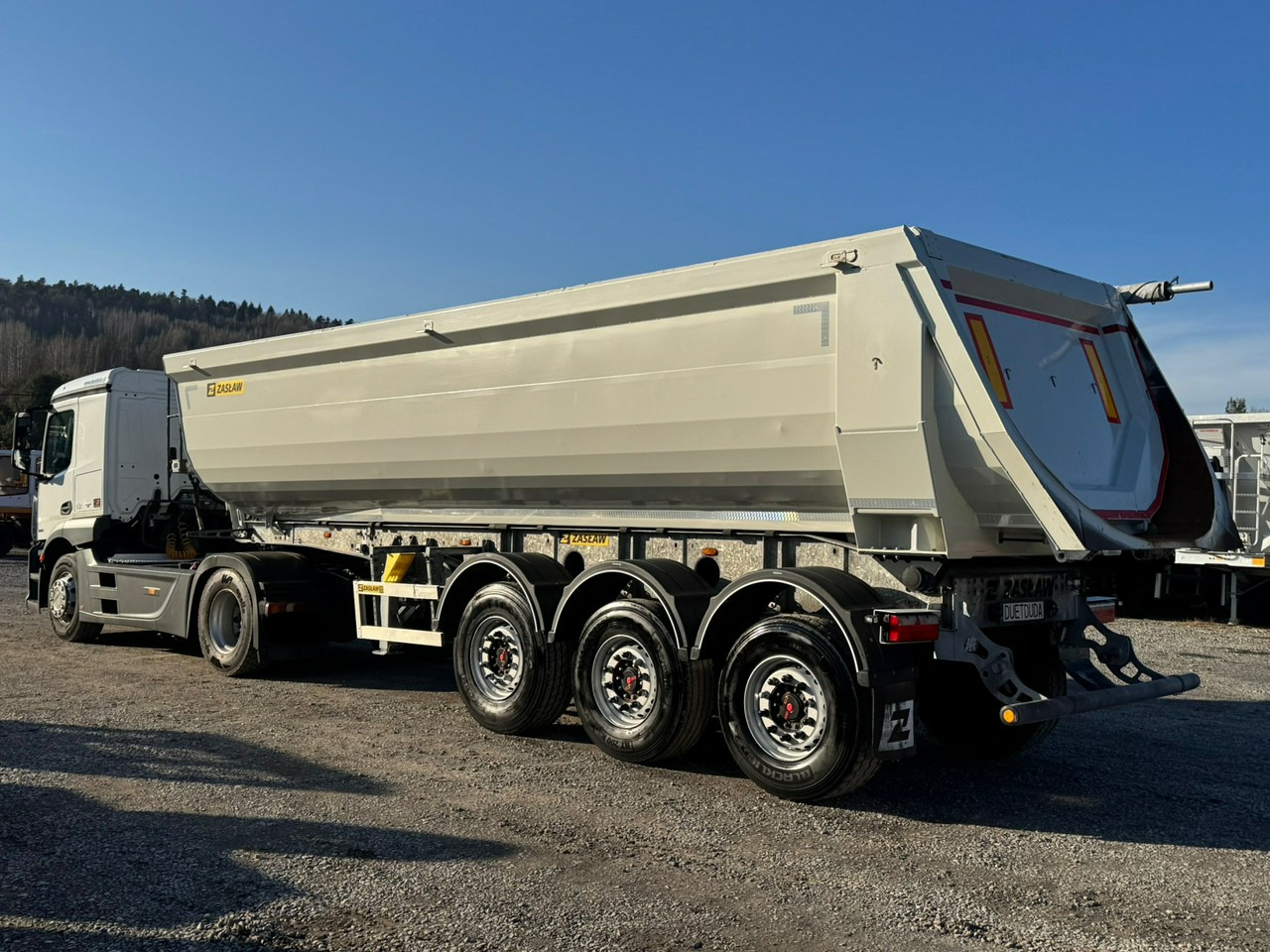 Semirremolque volquete Zasław D-653A Mulda Stalowa Hardox 30m: foto 12